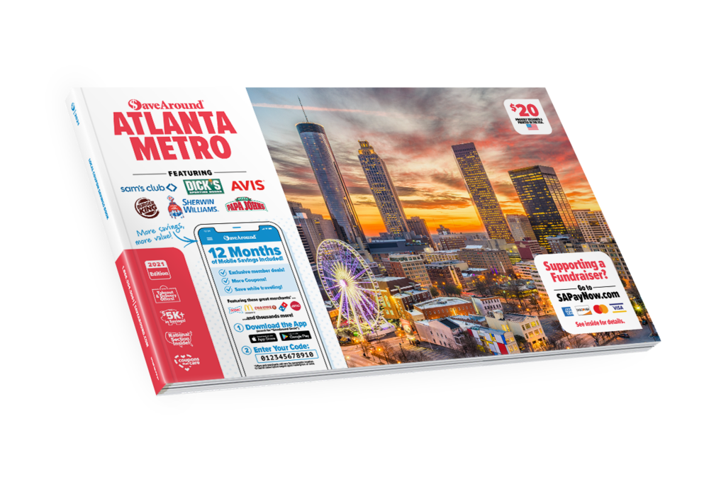 Atlanta Metro SaveAround Coupon Book