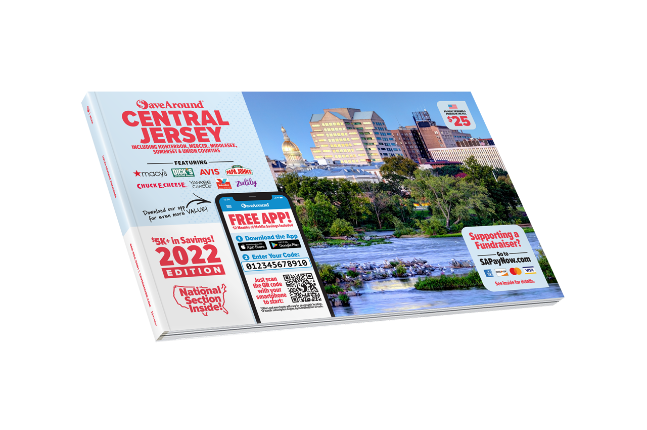 Central Jersey SaveAround Coupon Book