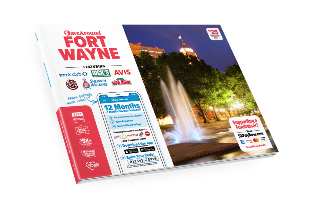 Fort Wayne SaveAround Coupon Book