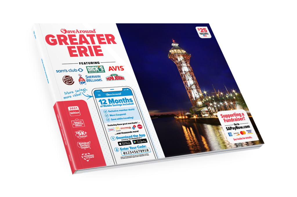 Greater Erie SaveAround Coupon Book