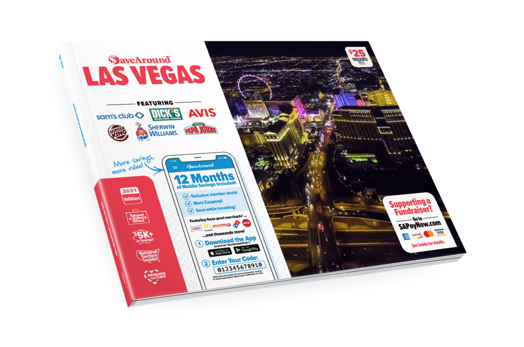 Las Vegas SaveAround Coupon Book