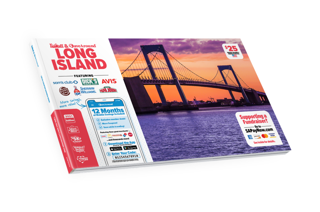 Long Island SaveAround Coupon Book