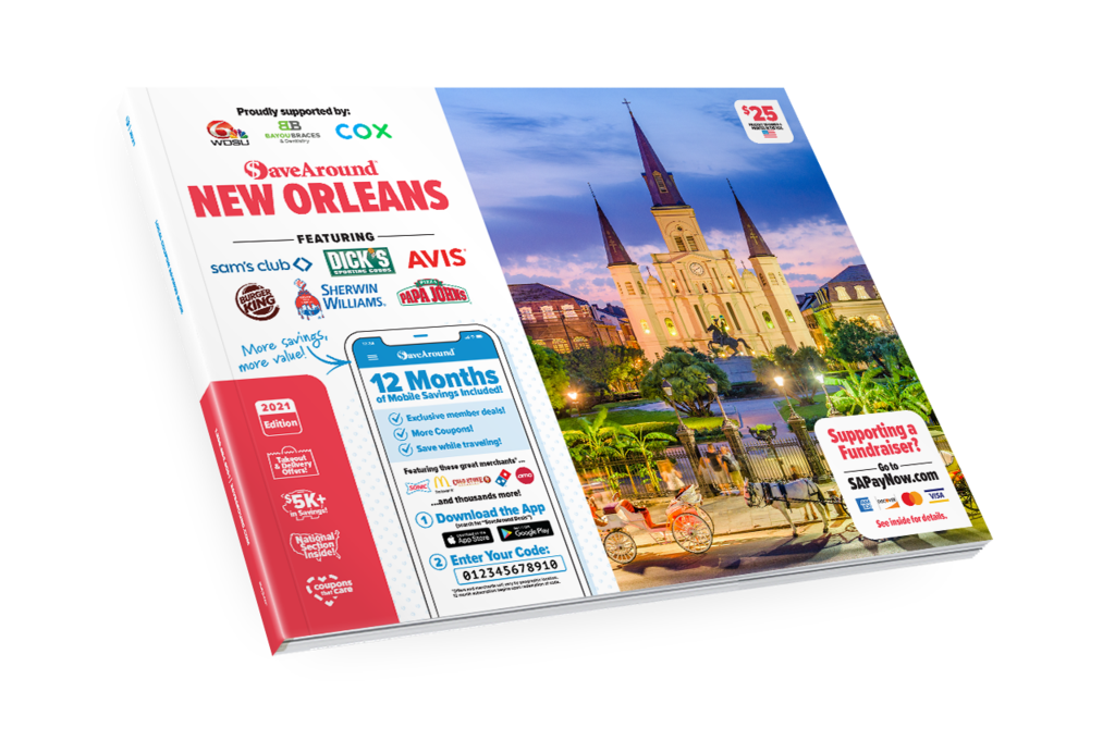 New Orleans SaveAround Coupon Book