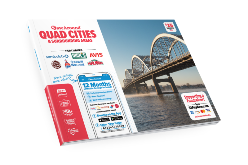 Quad Cities Save Around Coupon Books Fundraiser Better World Fundraising