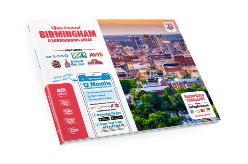 Birmingham Save Around Coupon Books Fundraiser Better World Fundraising