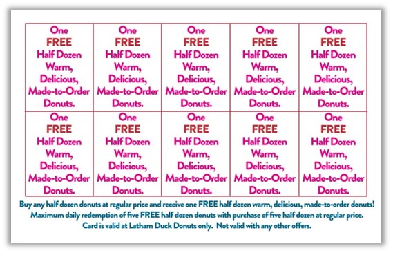 BOGO Fundraising Card