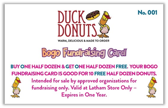 BOGO Fundraising Card